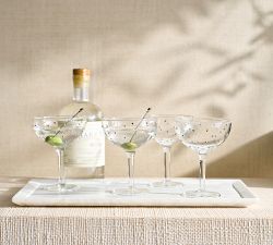 Confetti Celebration Coupes Glasses