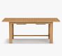 Malibu Teak Rectangular Extendable Outdoor Dining Table (75"-105")