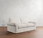 PB Comfort Modern Roll Arm Slipcovered Sofa (67"-120")