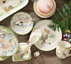 Peter Rabbit™ Cotton/Linen Napkins - Mixed Set of 4