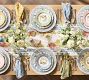 Botanical Bunny Stoneware Salad Plates - Mixed Set of 4