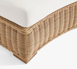 Build Your Own - Huntington Wicker Rounded Outdoor Sectional Components