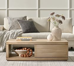 Dupree Rectangular Storage Coffee Table (48")