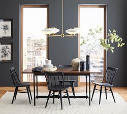 Hampshire Milk Glass 4-Light Chandelier (36")