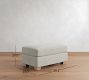 PB Comfort Modern Square Arm Ottoman and a Half