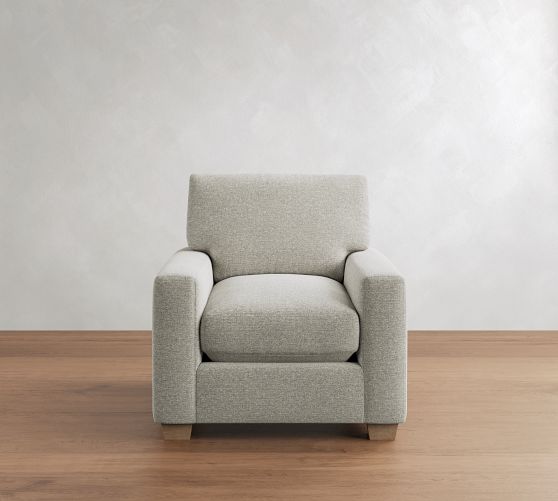 PB Comfort Modern Square Arm Recliner by Pottery Barn
