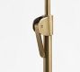 Sherman Metal Articulating Dome Task Floor Lamp (49")