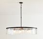 Windham Recycled Glass Tile Round Chandelier (42")