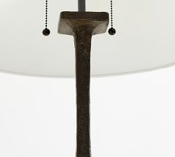 Easton Forged-Iron Tripod Floor Lamp (67")