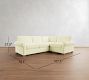 PB Comfort Modern Roll Arm 3-Piece Sectional (108")