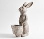 Rustic Bunny Planters