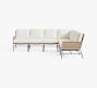 Tulum Wicker 6-Piece L-Shaped Outdoor Sectional (128")