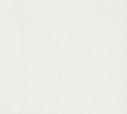 Kostas Outdoor Sectional Ottoman Cushion Cover; High Performance Canvas, White