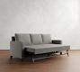 Cameron Square Arm Pull-Up Platform Sleeper Sofa (91")
