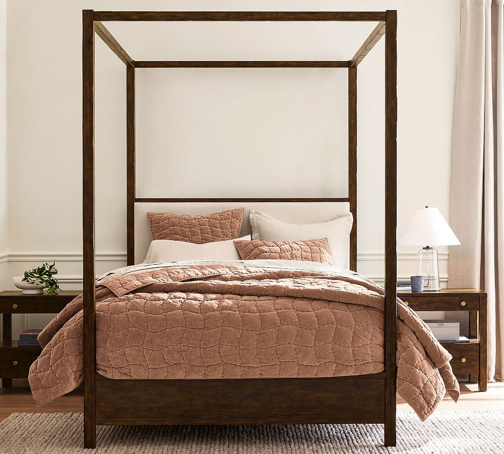 "Rosewood" Cozy Cloud Handcrafted Queen Quilt