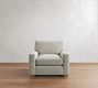 PB Comfort Modern Square Arm Chair