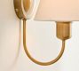 Holmes Linen Shade Sconce (10")
