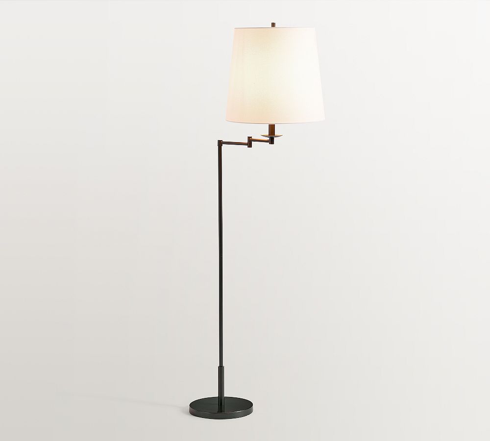 Remington Iron Articulating Floor Lamp (61") by Pottery Barn