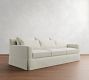 York Square Arm Deep Seat Slipcovered Side Sleeper Sofa (95")