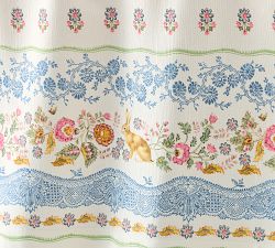 Botanical Bunny Cotton Tablecloth