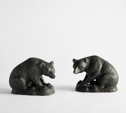 Grizzly Bear Bookends - Set of 2