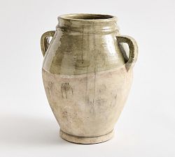 Open Box: French Pot Vase, Large - Sage Green