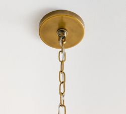 Helena Crystal Teardrop Chandelier (16")