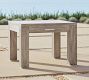 Indio Eucalyptus Square Outdoor Side Table (21")