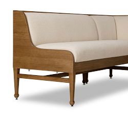 Montana Oak Dining Banquette (75")