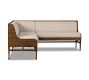 Montana Oak Dining Banquette (75")