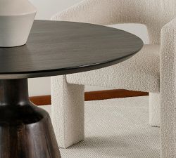 Bent Round Pedestal Dining Table (46")