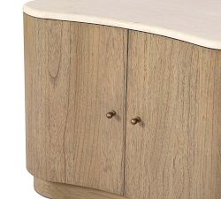 Chandon Marble Nightstand (31")