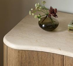 Chandon Marble Nightstand (31")