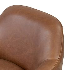 Primm Leather Swivel Chair