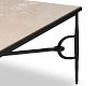 Sharine Square Marble Coffee Table (48.5")