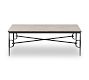 Sharine Square Marble Coffee Table (48.5")
