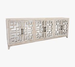 Eliza Reclaimed Wood Mirrored Buffet (98")