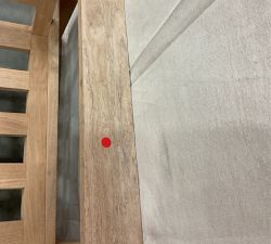 Open Box: Malibu Teak Outdoor Sofa Frame, 77" - Natural