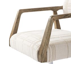 Beldan Upholstered Swivel Desk Chair