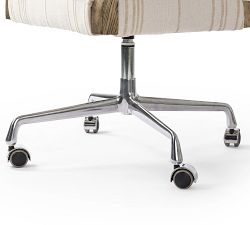 Beldan Upholstered Swivel Desk Chair