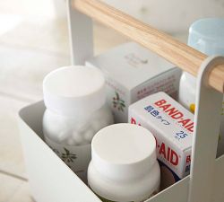 Yamazaki Wood Handle Bath Caddy