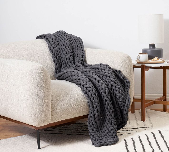 Bearaby Organic Cotton Napper Weighted Blanket | Pottery Barn