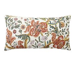 Open Box: Eleanor Palempore Percale Comforter Sham, King, Set of 2 - Multi