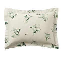 Open Box: Monique Lhuillier Lily of the Valley Cotton Sham, Standard, Set of 2 - Multi