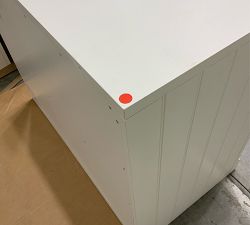 Open Box: Aubrey Home Office File Cabinet Base (36"W x 31"H) - Dutch White