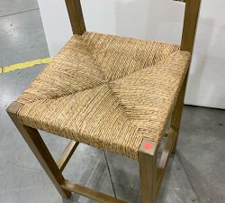 Open Box: Malibu Woven Counter Stool (24") - Honey