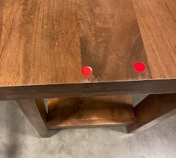 Open Box: Reed End Table (20") - Antique Umber