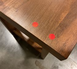 Open Box: Reed End Table (20") - Antique Umber