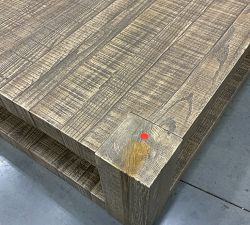 Open Box: Rockport Square Reclaimed Wood Coffee Table (44") - Sierra