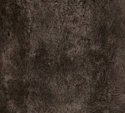 Open Box: Bela Shortwool Sheepskin Pouf - Fossil